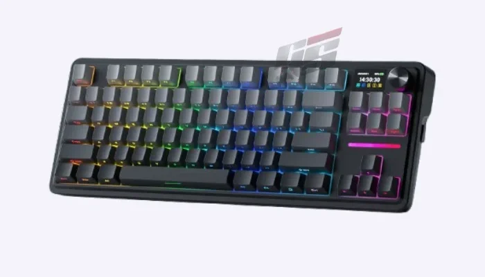 Redragon Antonium K743 Pro wireless gasket mechanical keyboard with TFT screen