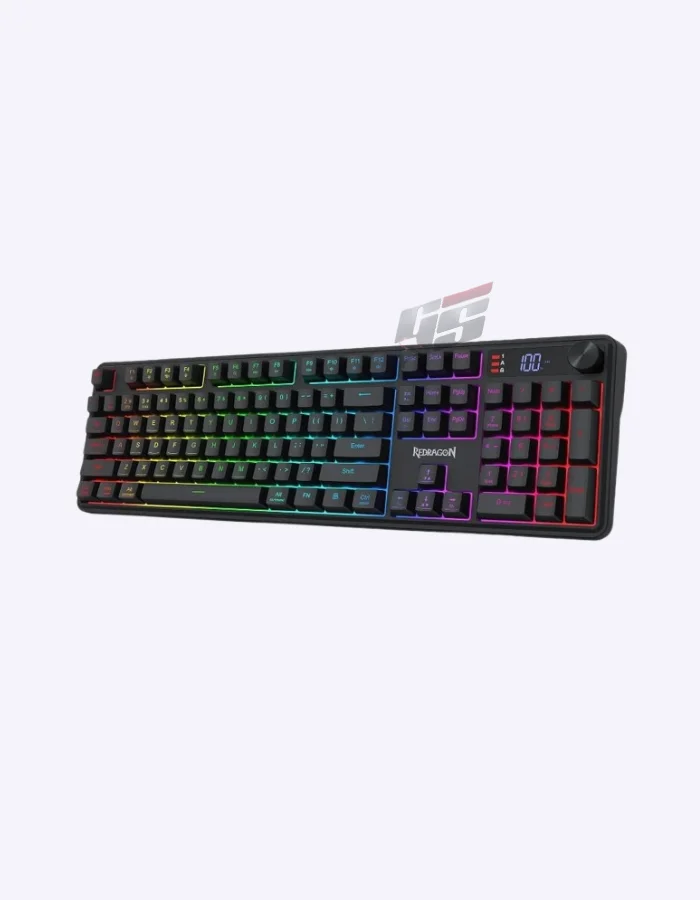 Redragon K526 PRO Volcano wireless membrane keyboard with info screen