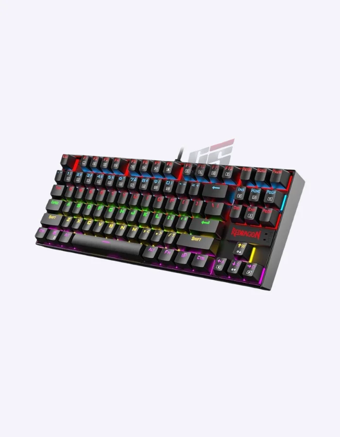 Redragon K552 tenkeyless mechanical keyboard with red switches