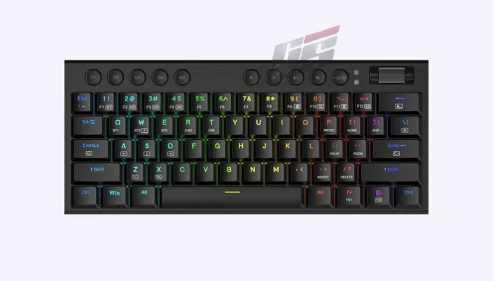 Redragon K632 HORUS Mini 60% low-profile RGB keyboard