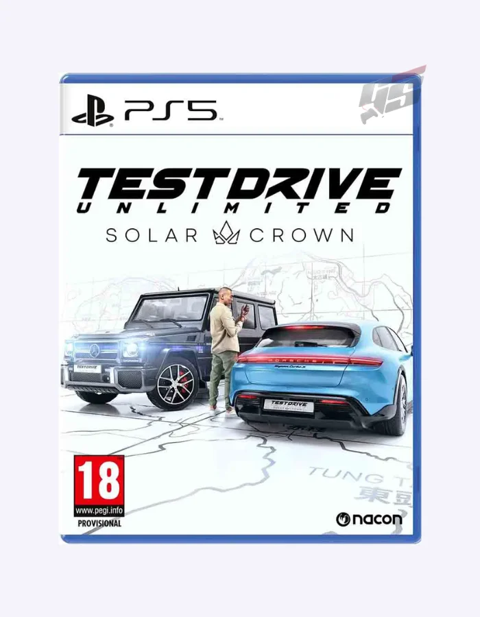 Test Drive Unlimited Solar Crown PS5 game cover art