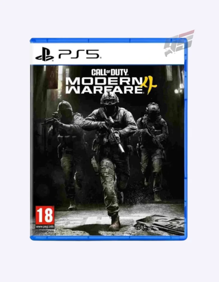 Call of Duty Modern Warfare 4 PS5 game case, rated 18