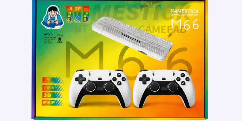 M66 2.4G WIRELESS GAMING TV STICK FOR KIDZ RETRO GAMES