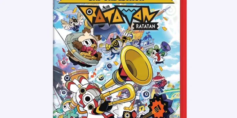 Ratatan Switch 2 Day One Edition sealed game case, PEGI 7 rhythm roguelike