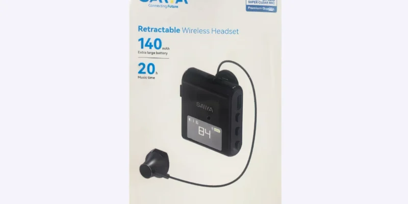 SAIVA RETRACTABLE WIRELESS HEADSET SY 12